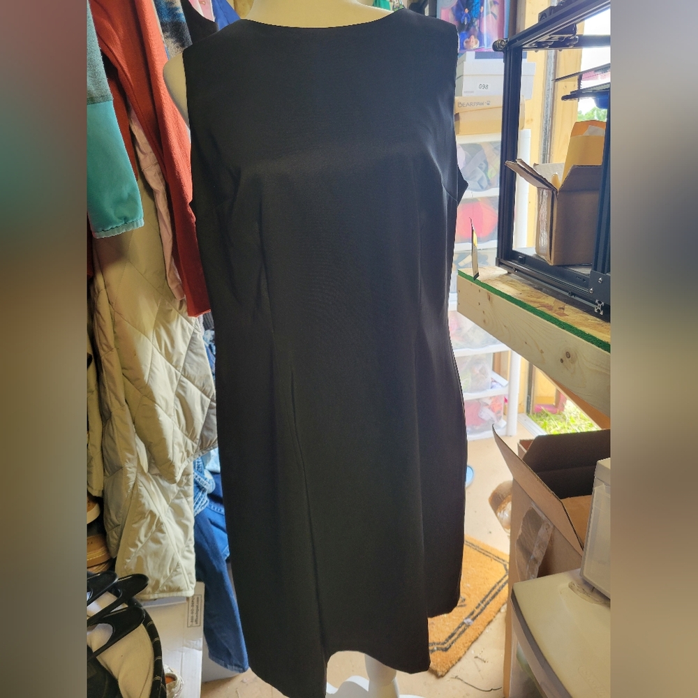 Alyx NWT Black Sheath Dress Size 16